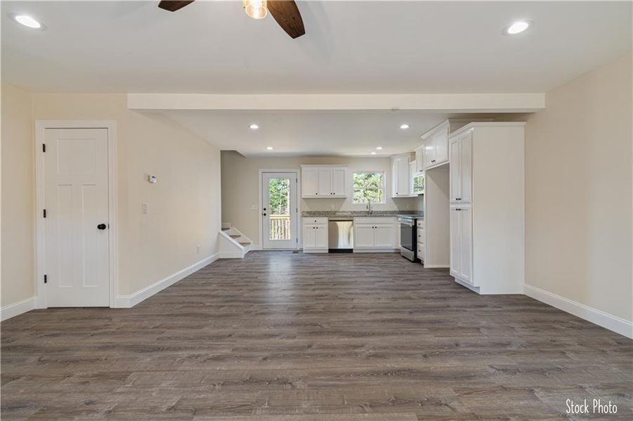 Spacious, unfurnished interior of a new home in , Dahlonega (Image 9). Spacious, unfurnished interior of a new home in , Dahlonega (Image 9).