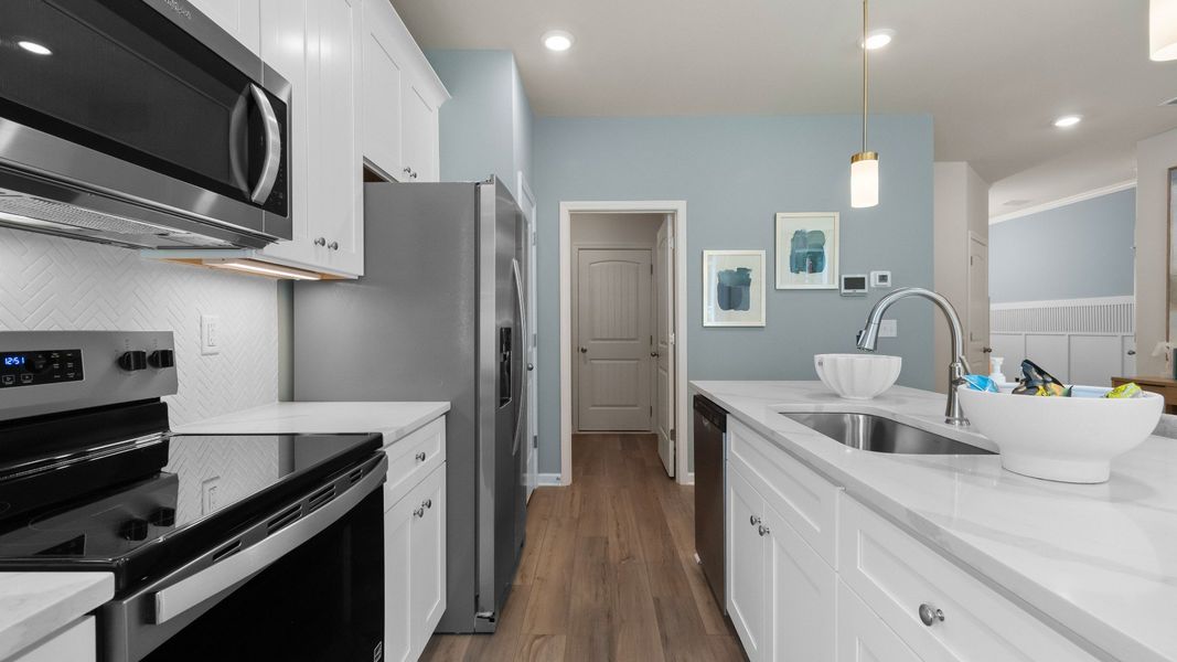 Furnished interior view inside a new home in Langley Overlook, Loganville (Image 12).