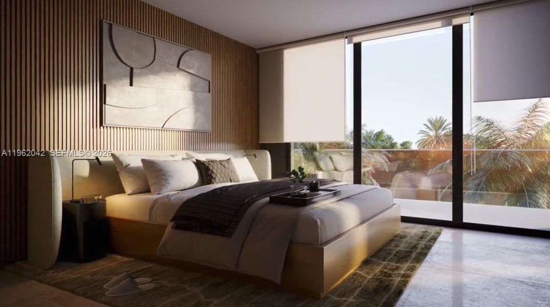 Furnished interior view inside a new home in , North Miami Beach (Image 5).