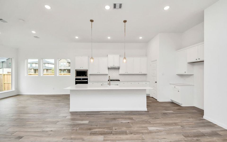Furnished interior view inside a new home in Elyson, Katy (Image 5).