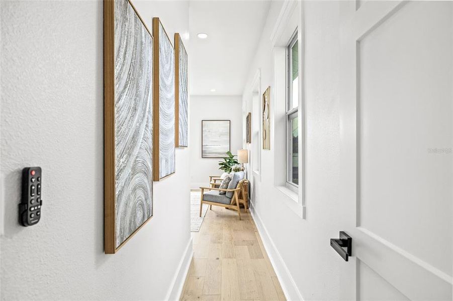 Furnished interior view inside a new home in , St. Petersburg (Image 8).