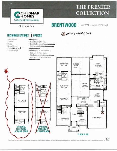 2D floor plan layout of this home in , Fulshear, TX (Image 3).