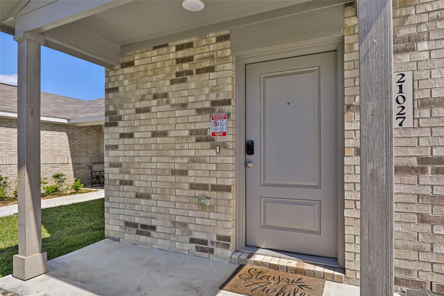 Large covered front porch.