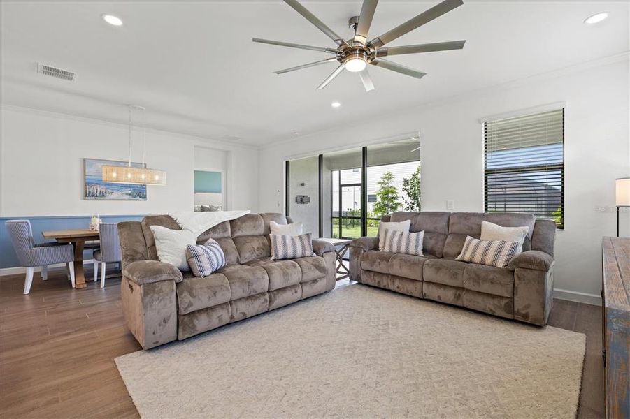 Furnished interior view inside a new home in , Bradenton (Image 18).