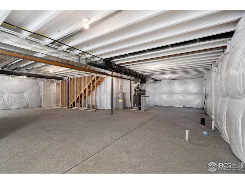 In-progress construction of a new home in , Wellington, CO (Image 33).