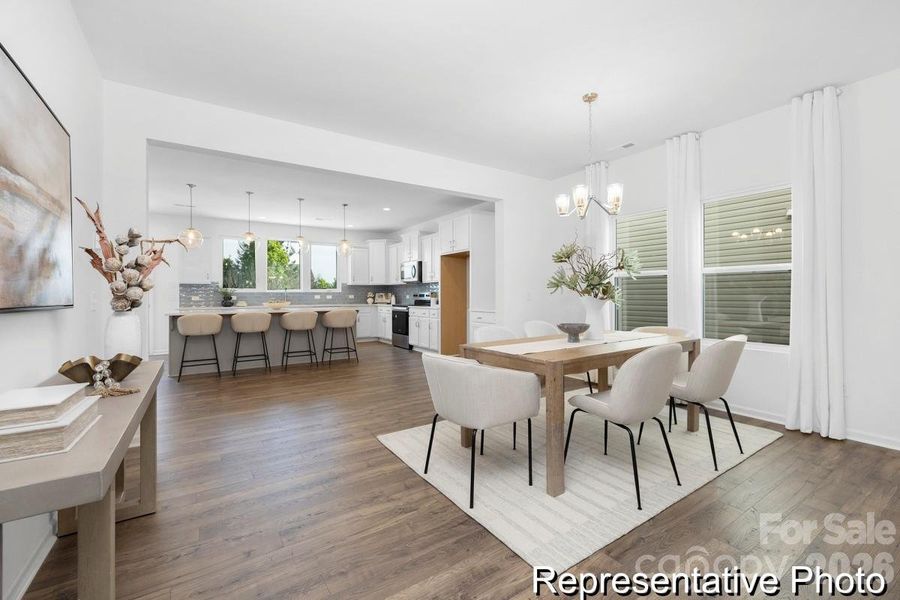 Furnished interior view inside a new home in Autumn Ridge, High Shoals (Image 7).