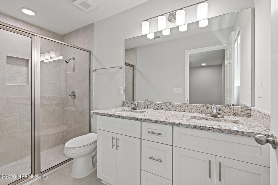 Furnished interior view inside a new home in , Jacksonville (Image 7).