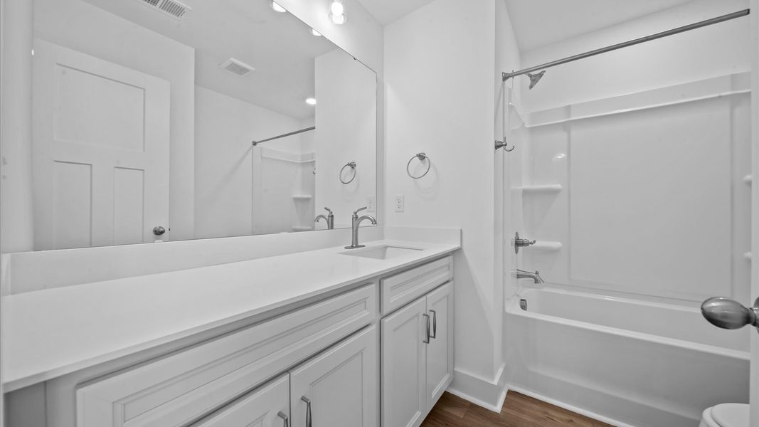 Furnished interior view inside a new home in Clayton Crossing, Arden (Image 13).