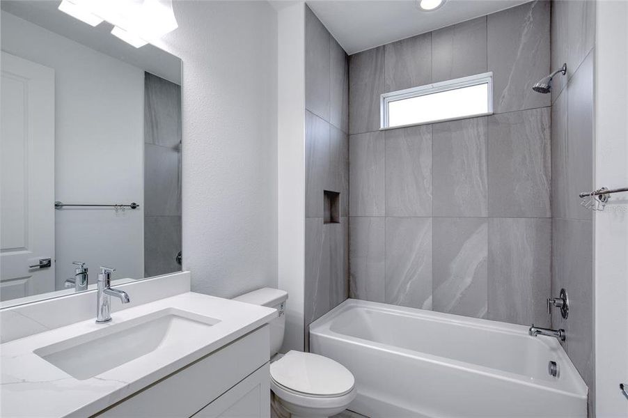 Furnished interior view inside a new home in , Daytona Beach (Image 8).