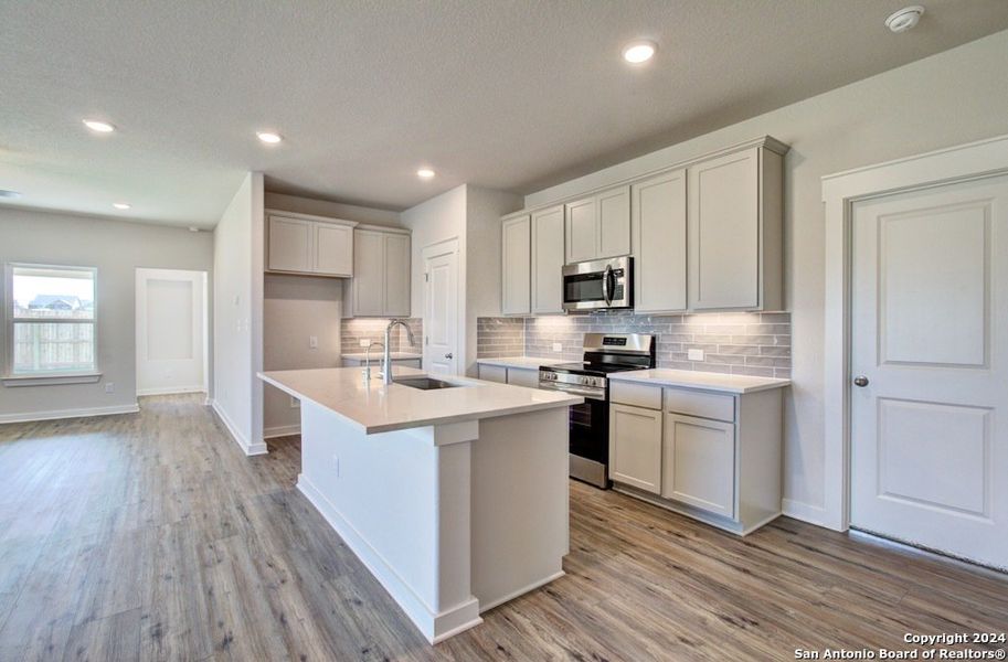 Furnished interior view inside a new home in Cloud Country, New Braunfels (Image 7).