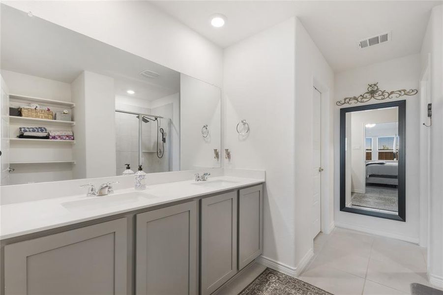 Furnished interior view inside a new home in , Aubrey (Image 8).