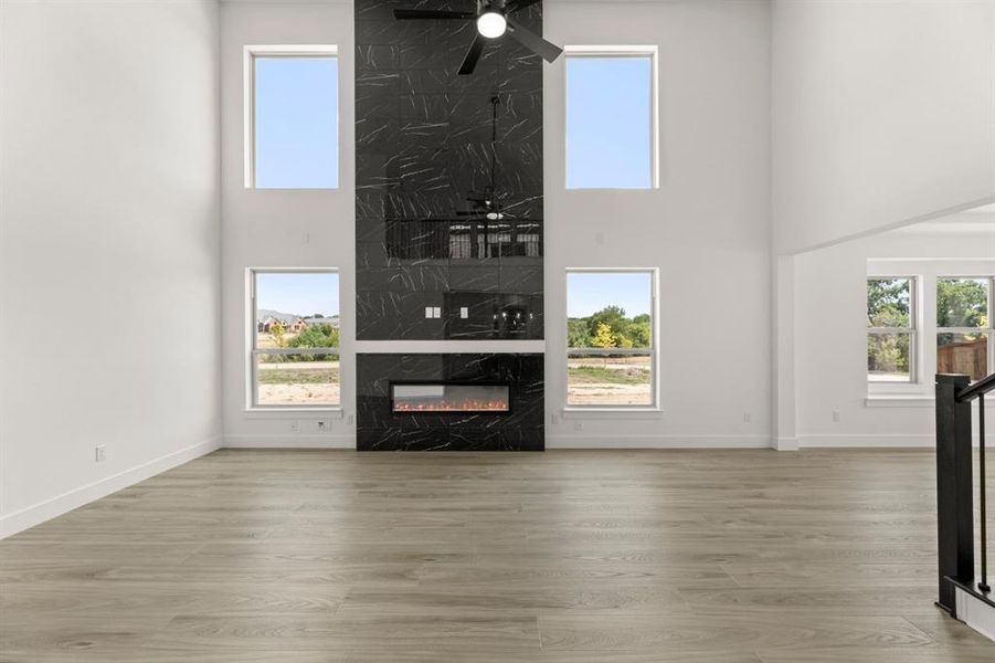 Spacious, unfurnished interior of a new home in Trails at Cottonwood Creek, Rowlett (Image 20). Spacious, unfurnished interior of a new home in Trails at Cottonwood Creek, Rowlett (Image 20).