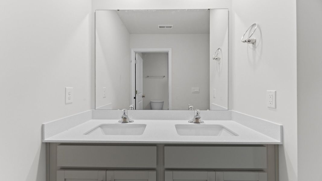 Furnished interior view inside a new home in West New Bern, New Bern (Image 10).