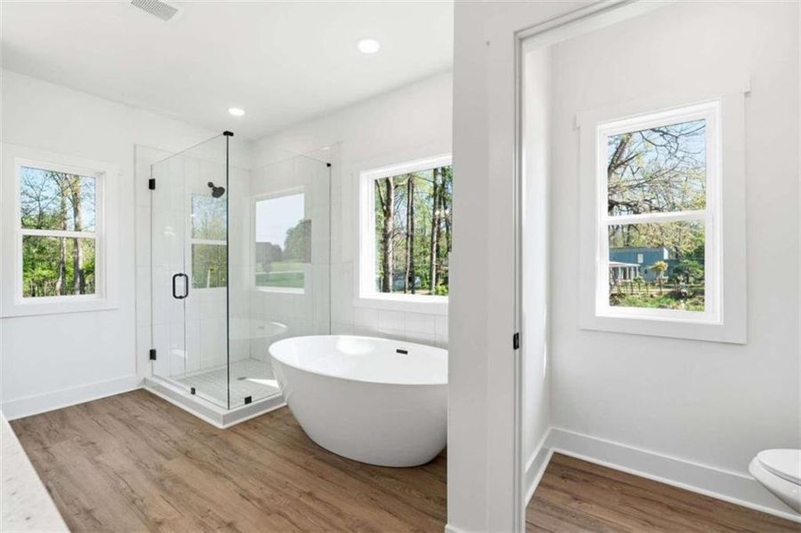 Furnished interior view inside a new home in , Covington (Image 13).
