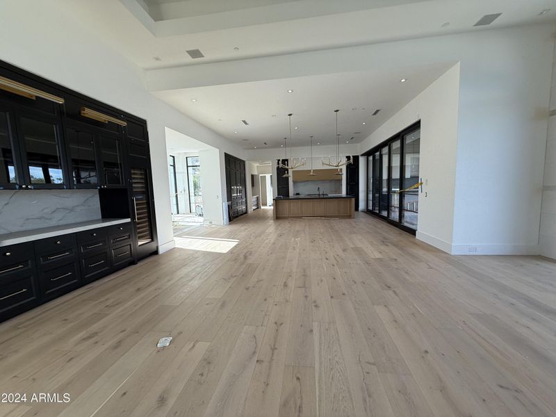 View into Kitchen