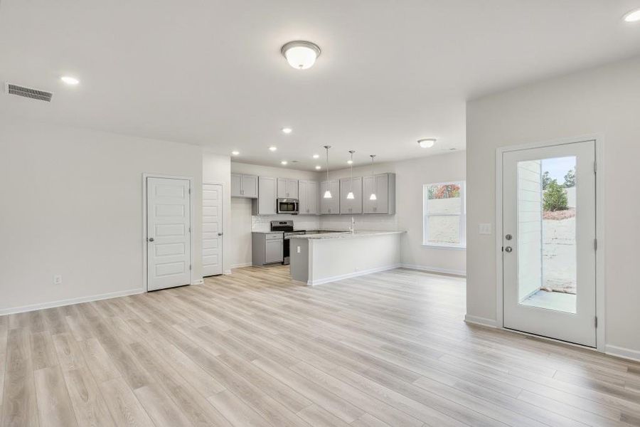 Furnished interior view inside a new home in Sanders Park, Austell (Image 13).