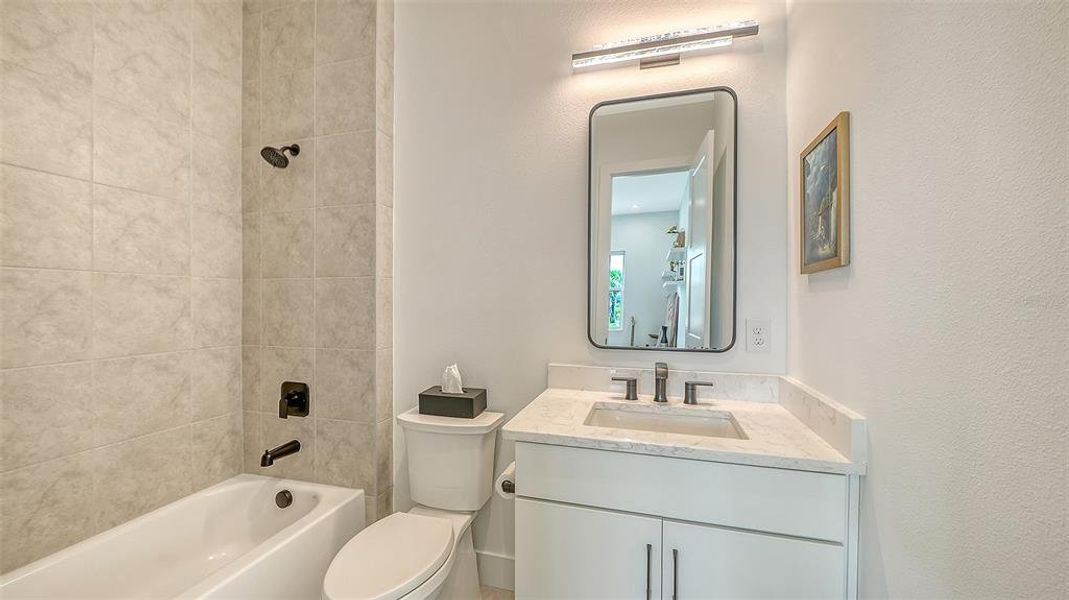 Furnished interior view inside a new home in , Sarasota (Image 42).