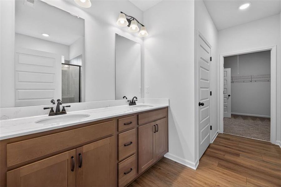 Furnished interior view inside a new home in Laurel Ridge, Rock Spring (Image 13).