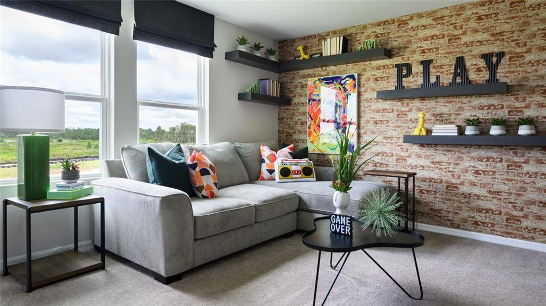 Furnished interior view inside a new home in Villa Mar, Winter Haven (Image 2).