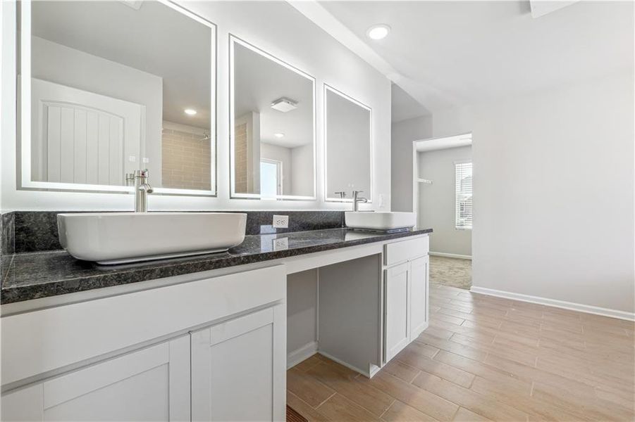 Furnished interior view inside a new home in Conner Springs, Social Circle (Image 6).
