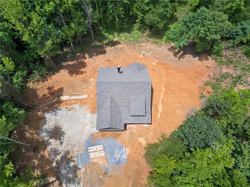 In-progress construction of a new home in , Silver Creek, GA (Image 31). In-progress construction of a new home in , Silver Creek, GA (Image 31).