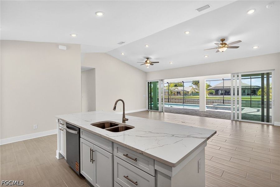 Furnished interior view inside a new home in Cape Coral, Cape Coral (Image 9).