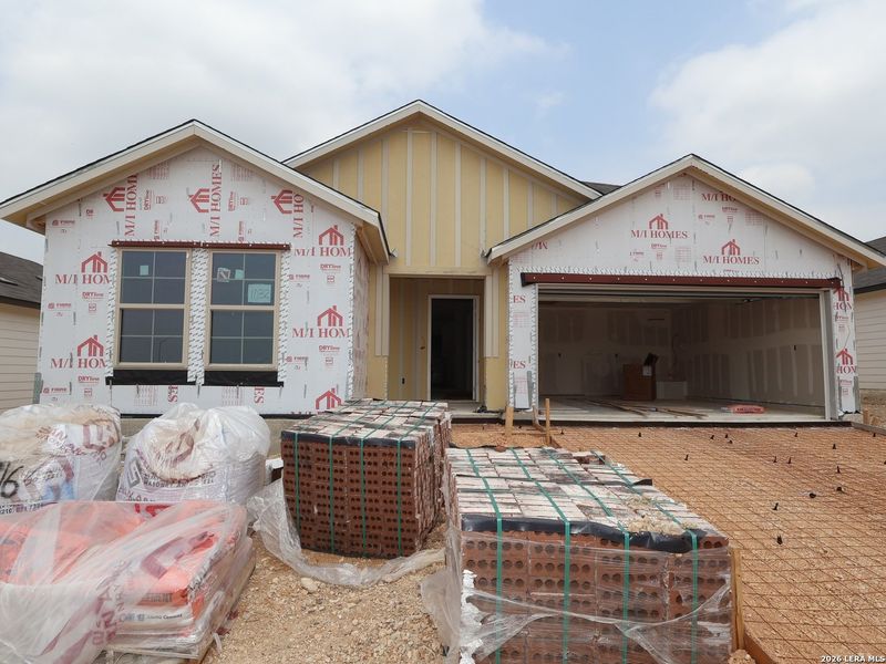 In-progress construction of a new home in Greenspoint Heights, Seguin, TX (Image 19).