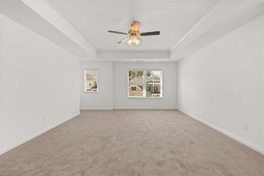 Spacious, unfurnished interior of a new home in Water Oak Estates, Lawrenceville (Image 34). Spacious, unfurnished interior of a new home in Water Oak Estates, Lawrenceville (Image 34).