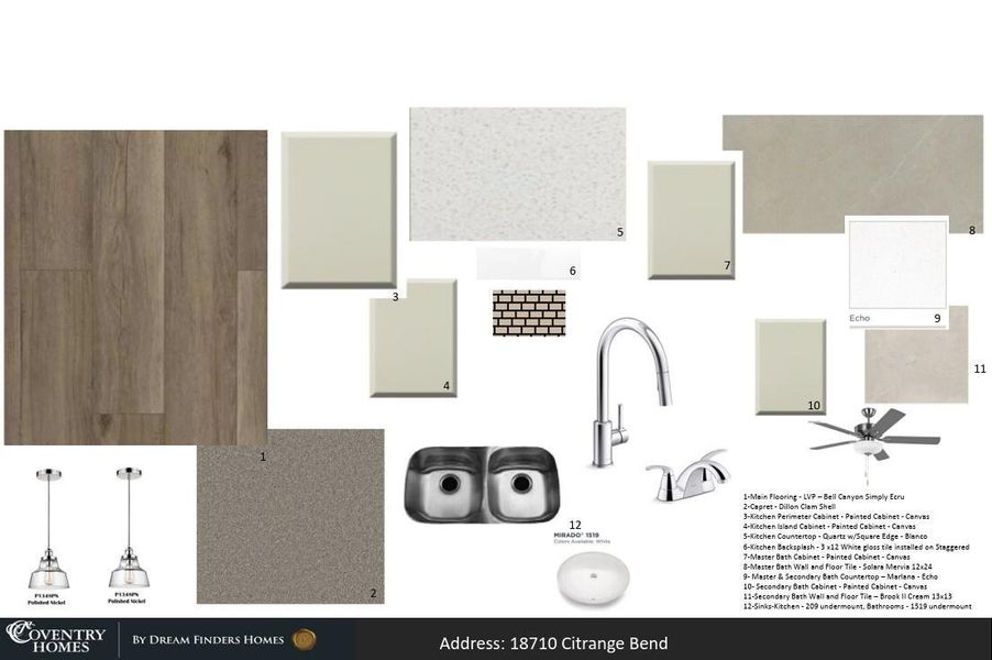 Sample of building materials used in homes in Valencia, Manvel (Image 4).