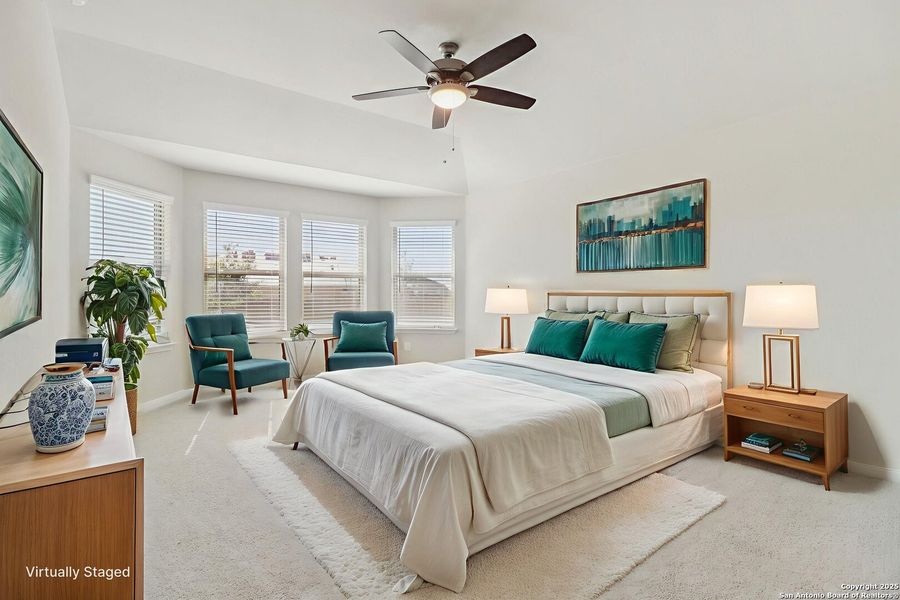 Furnished interior view inside a new home in Legendary Trails - Classic Series, Cibolo (Image 14).