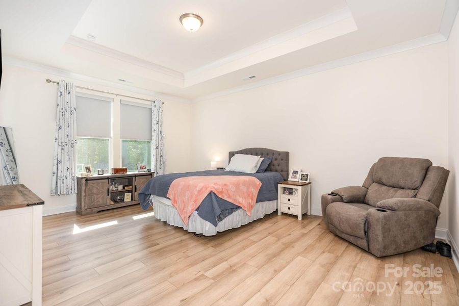 Furnished interior view inside a new home in , Clover (Image 27).