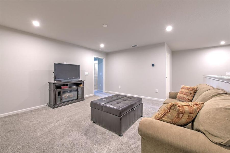 Furnished interior view inside a new home in Bloomingdale Townes, Brandon (Image 15).