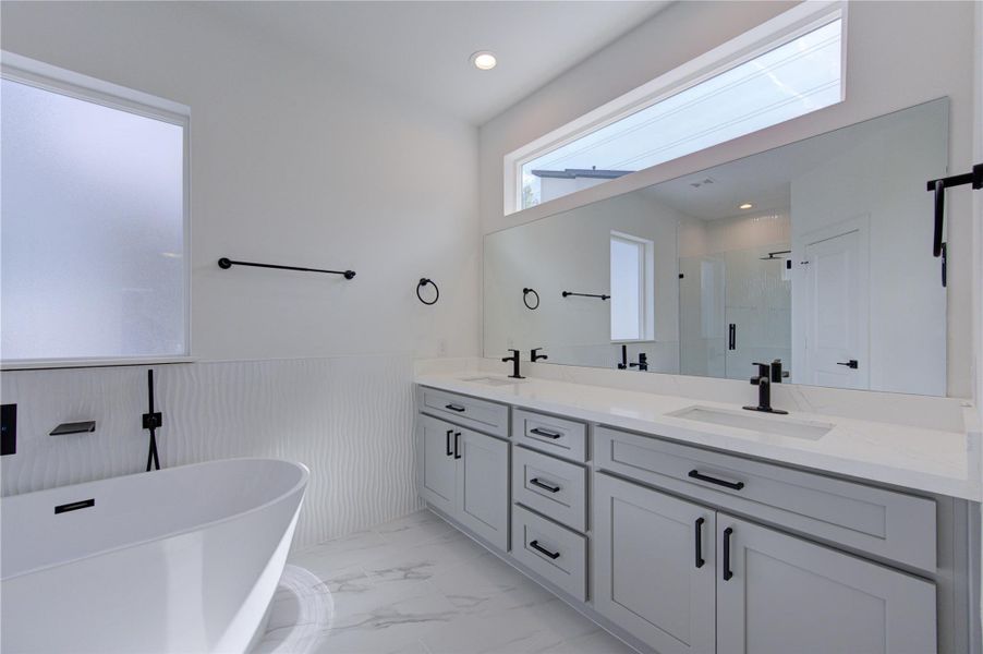 Furnished interior view inside a new home in , Houston (Image 5).