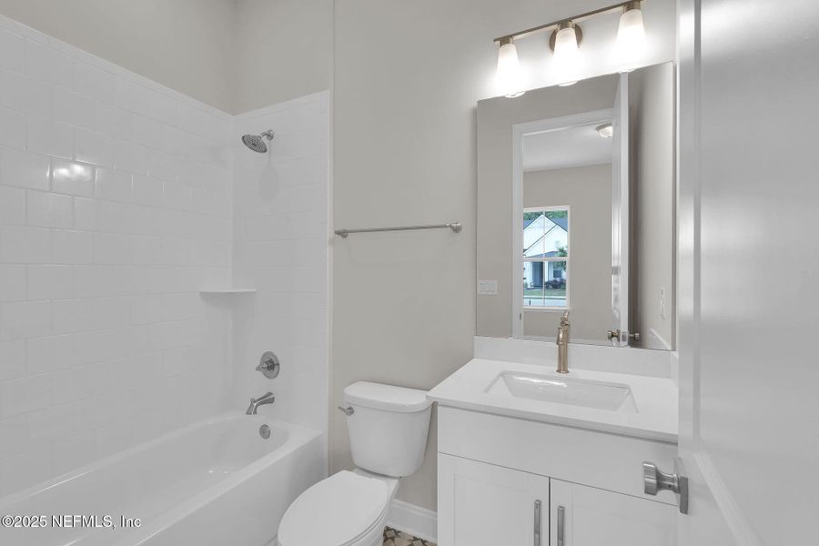 Furnished interior view inside a new home in Forest Park at Wildlight, Yulee (Image 6). Furnished interior view inside a new home in Forest Park at Wildlight, Yulee (Image 6).