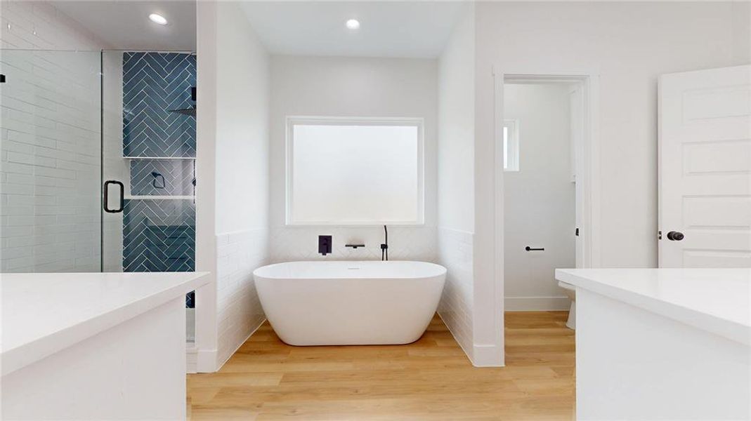 Furnished interior view inside a new home in , Greenville (Image 10).