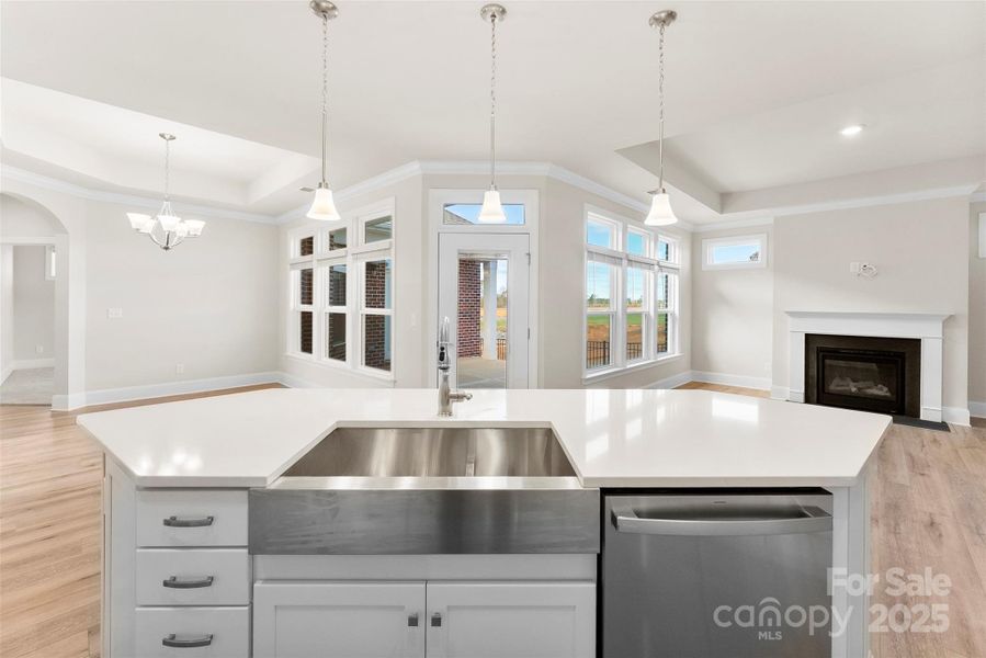 Furnished interior view inside a new home in , Gastonia (Image 5).