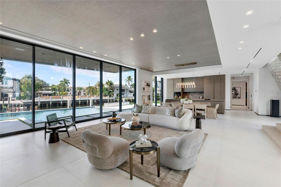Furnished interior view inside a new home in , Fort Lauderdale (Image 17).