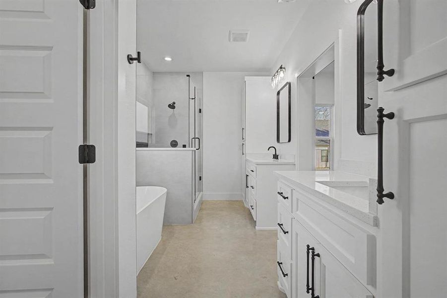 Furnished interior view inside a new home in , Pottsboro (Image 8).