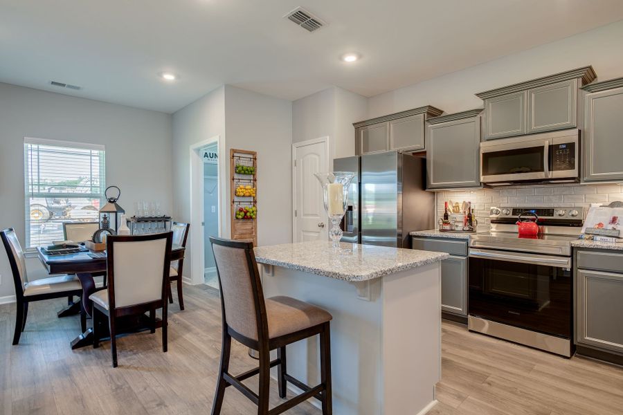 Furnished interior view inside a new home in Wheatfield, Shelbyville (Image 8).