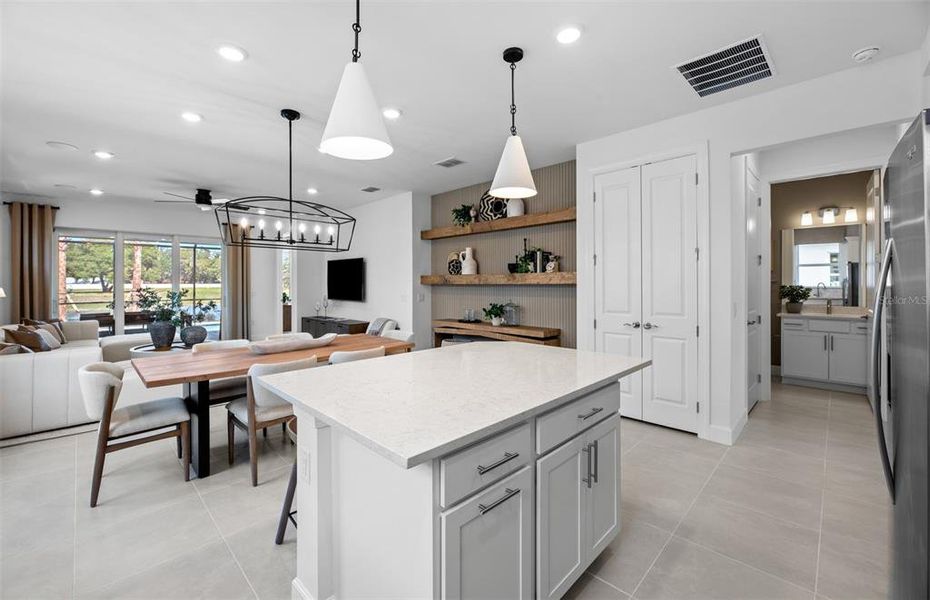 Furnished interior view inside a new home in , Nokomis (Image 15).