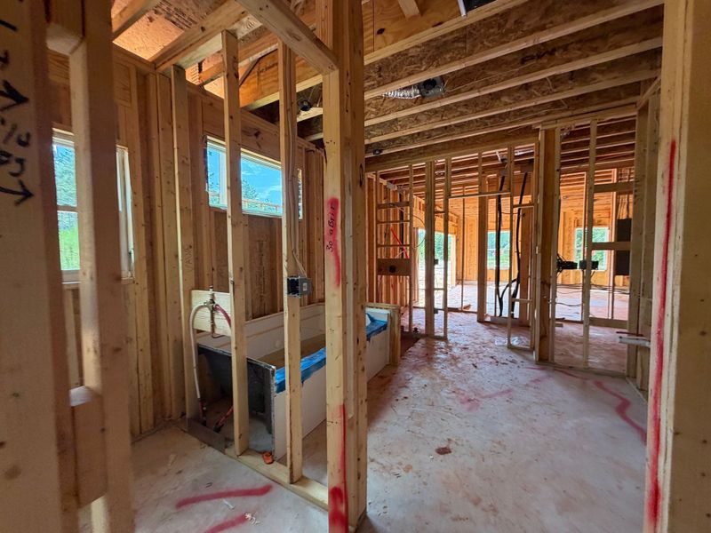 In-progress construction of a new home in Perkins Place, Hogansville, GA (Image 9).