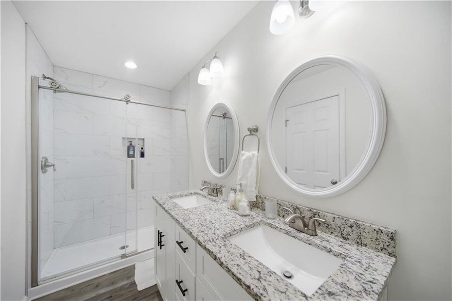 Furnished interior view inside a new home in , Decatur (Image 13).