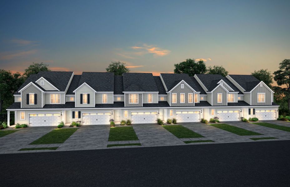 Palomino Townhome Building Example Palomino Townhome Building Example