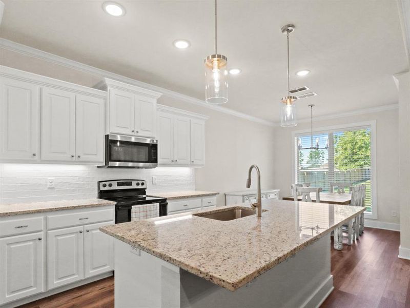 Furnished interior view inside a new home in , Tyler (Image 5). Furnished interior view inside a new home in , Tyler (Image 5).