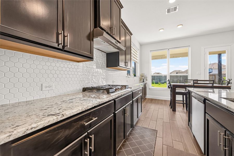 Furnished interior view inside a new home in , Katy (Image 18).