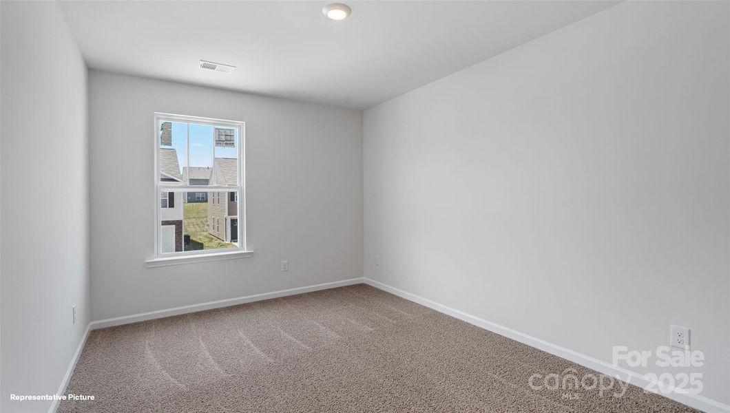 Spacious, unfurnished interior of a new home in The Hamptons at Hickory, Hickory (Image 23).