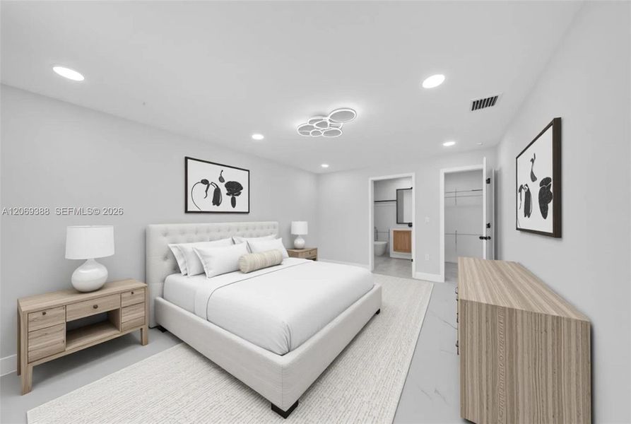 Furnished interior view inside a new home in , Lehigh Acres (Image 7).