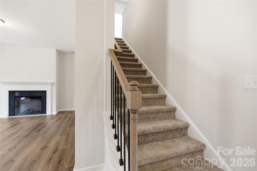 Spacious, unfurnished interior of a new home in Catawba Trace, Catawba (Image 26). Spacious, unfurnished interior of a new home in Catawba Trace, Catawba (Image 26).