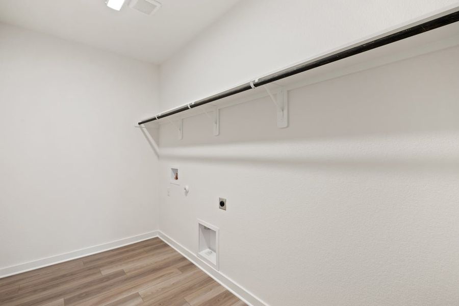 Spacious, unfurnished interior of a new home in Park Collection at Lariat, Liberty Hill (Image 42). Spacious, unfurnished interior of a new home in Park Collection at Lariat, Liberty Hill (Image 42).