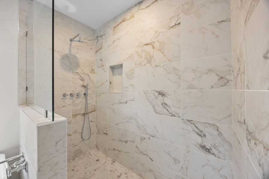 Oversized spa-like shower Oversized spa-like shower